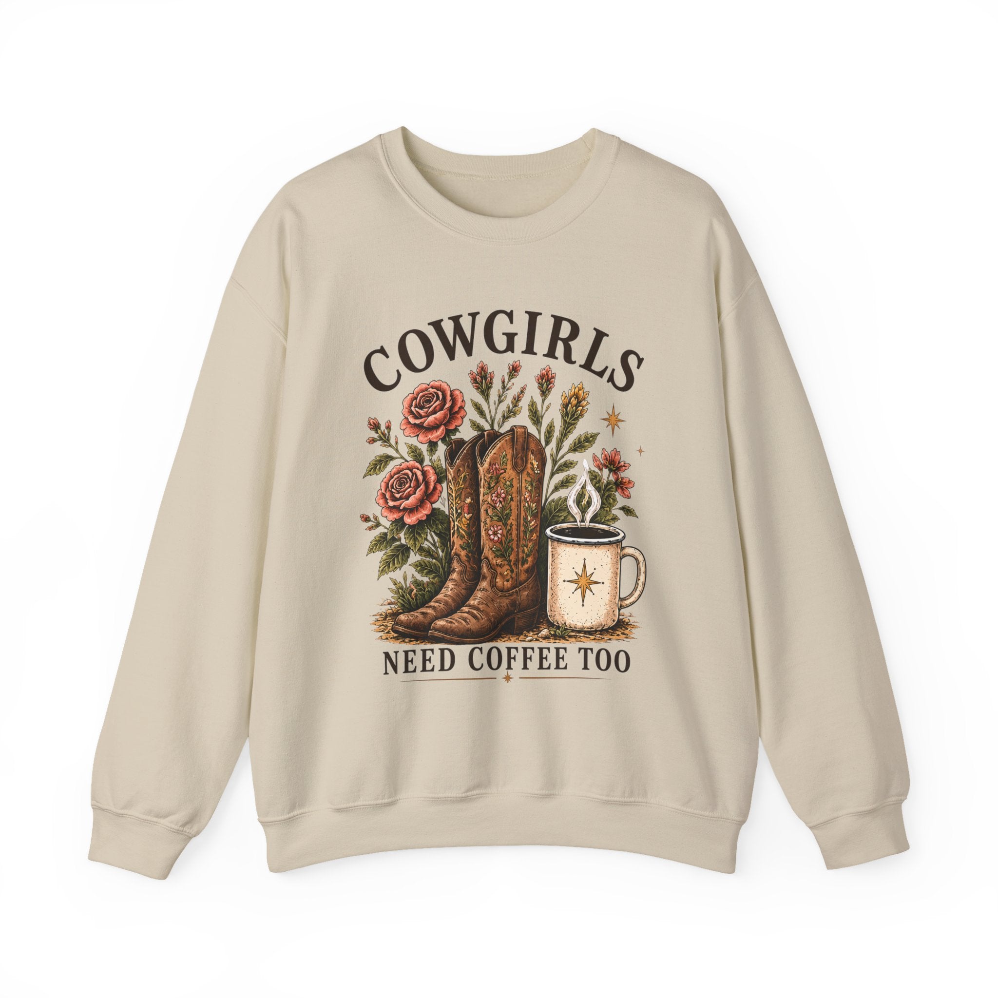 Cowgirls Need Coffee Sweatshirt