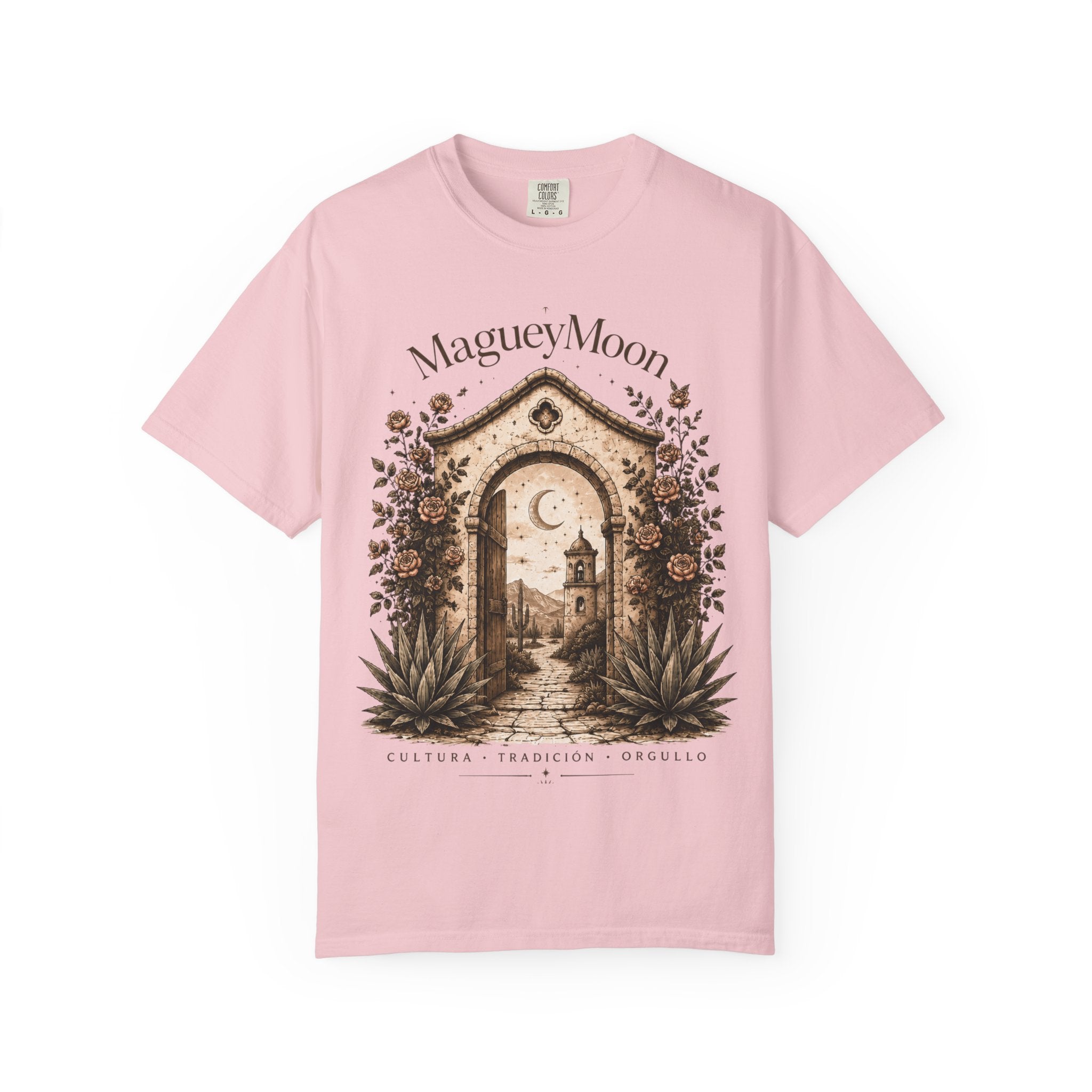 Maguey Moon Graphic T-Shirt — Desert Arch Nightscape Tee