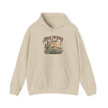Cowgirls Need Coffee Hoodie — Western Floral Boots & Mug Sweatshirt