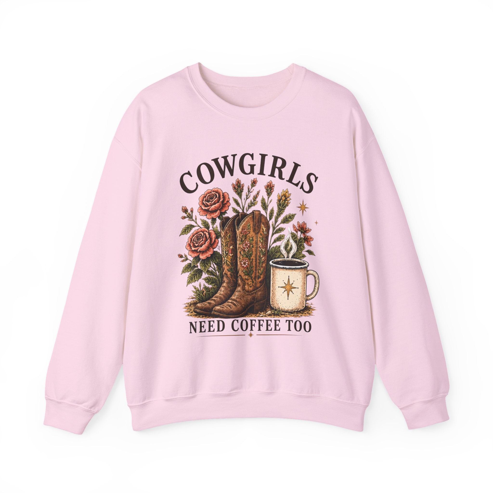 Cowgirls Need Coffee Sweatshirt
