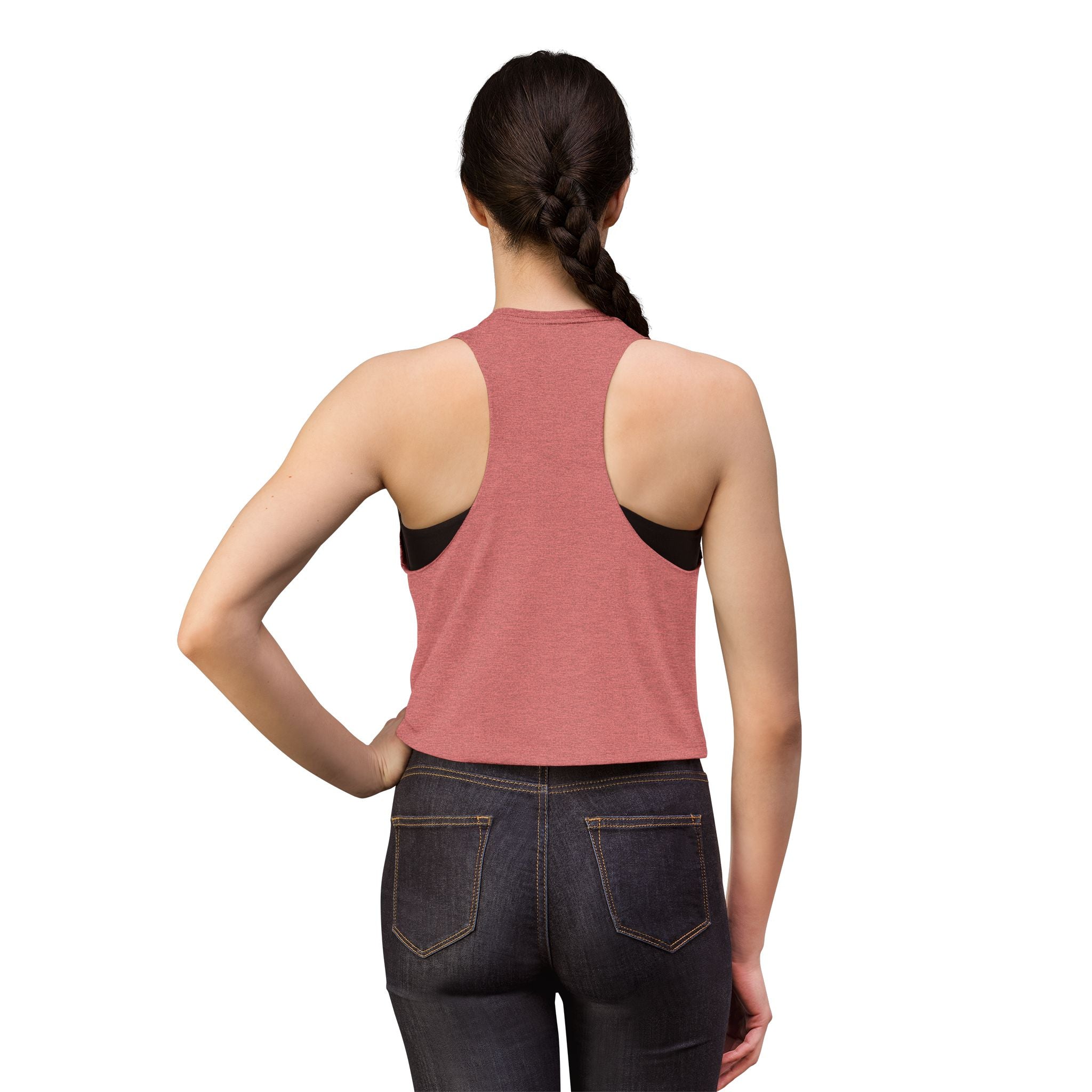 Wild Heart Desert Soul Crop Top — Boho Cactus & Monarch Butterfly Graphic
