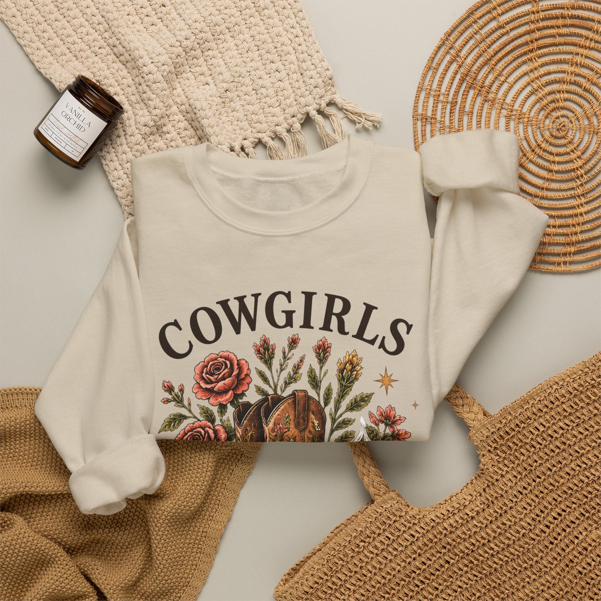 Cowgirls Need Coffee Sweatshirt